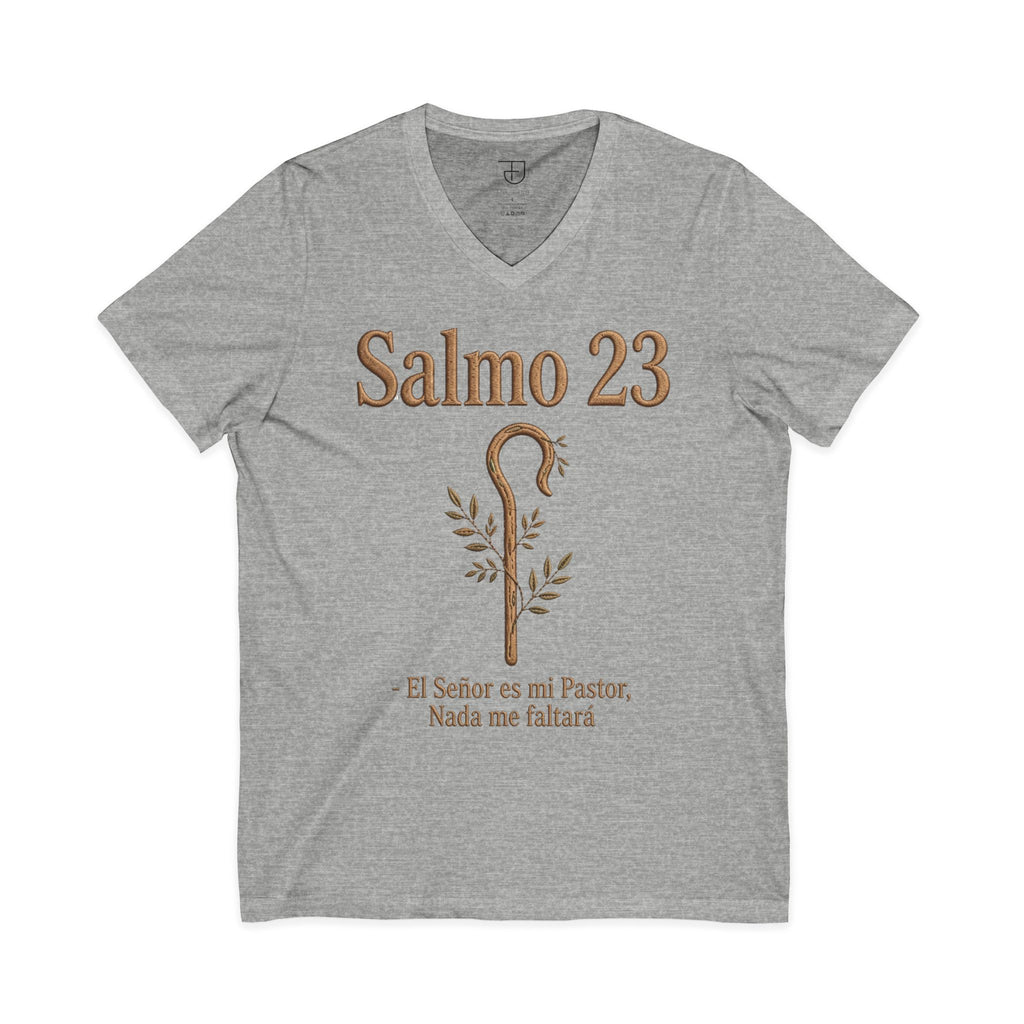 Unisex Jersey Short Sleeve V-Neck Tee