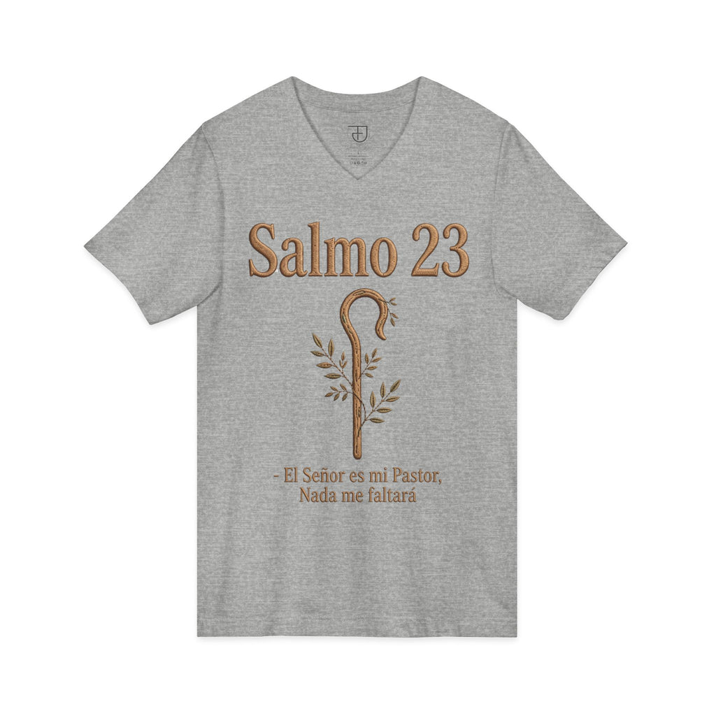 Unisex Jersey Short Sleeve V-Neck Tee