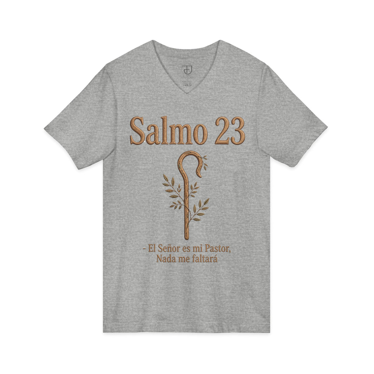 Unisex Jersey Short Sleeve V-Neck Tee