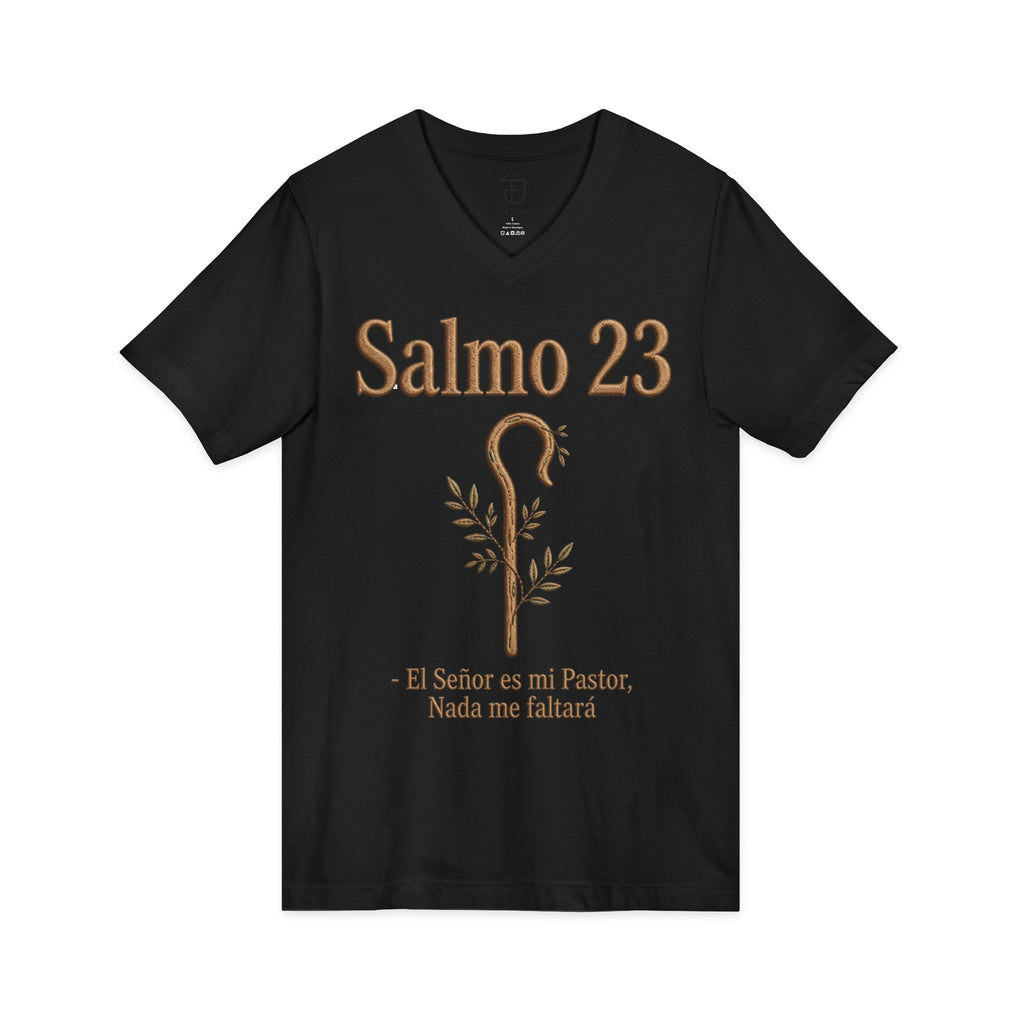 Unisex Jersey Short Sleeve V-Neck Tee