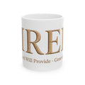 The Jireh Ceramic Mug - Minimalist Christian Coffee Mug | 11oz & 15oz | Faith Gift