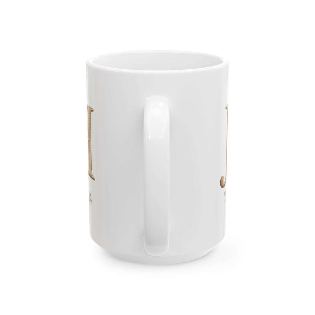The Jireh Ceramic Mug - Minimalist Christian Coffee Mug | 11oz & 15oz | Faith Gift