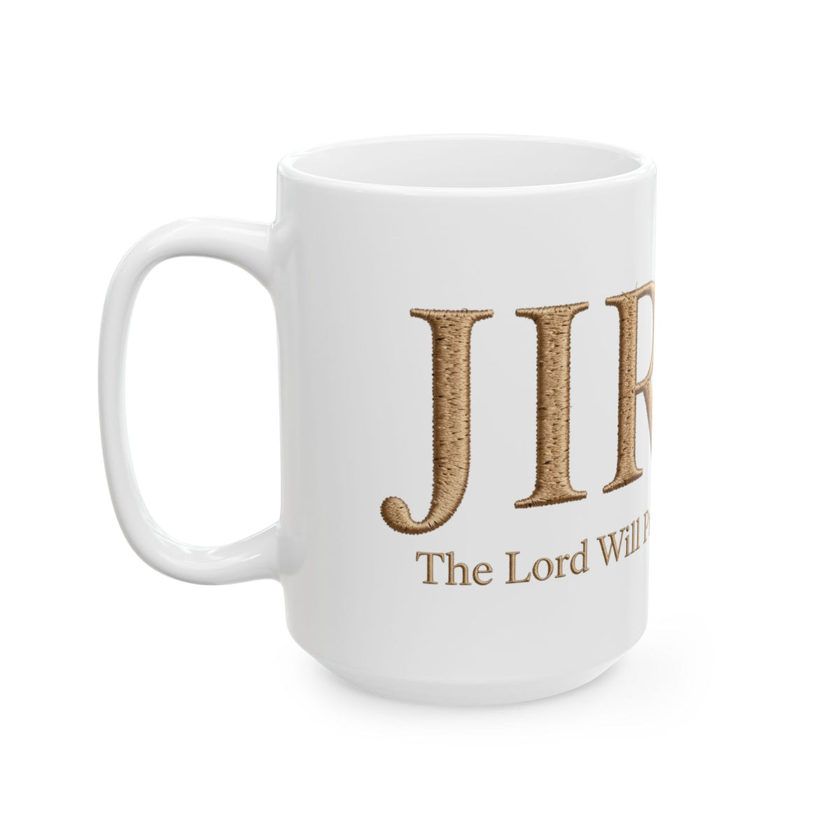 The Jireh Ceramic Mug - Minimalist Christian Coffee Mug | 11oz & 15oz | Faith Gift