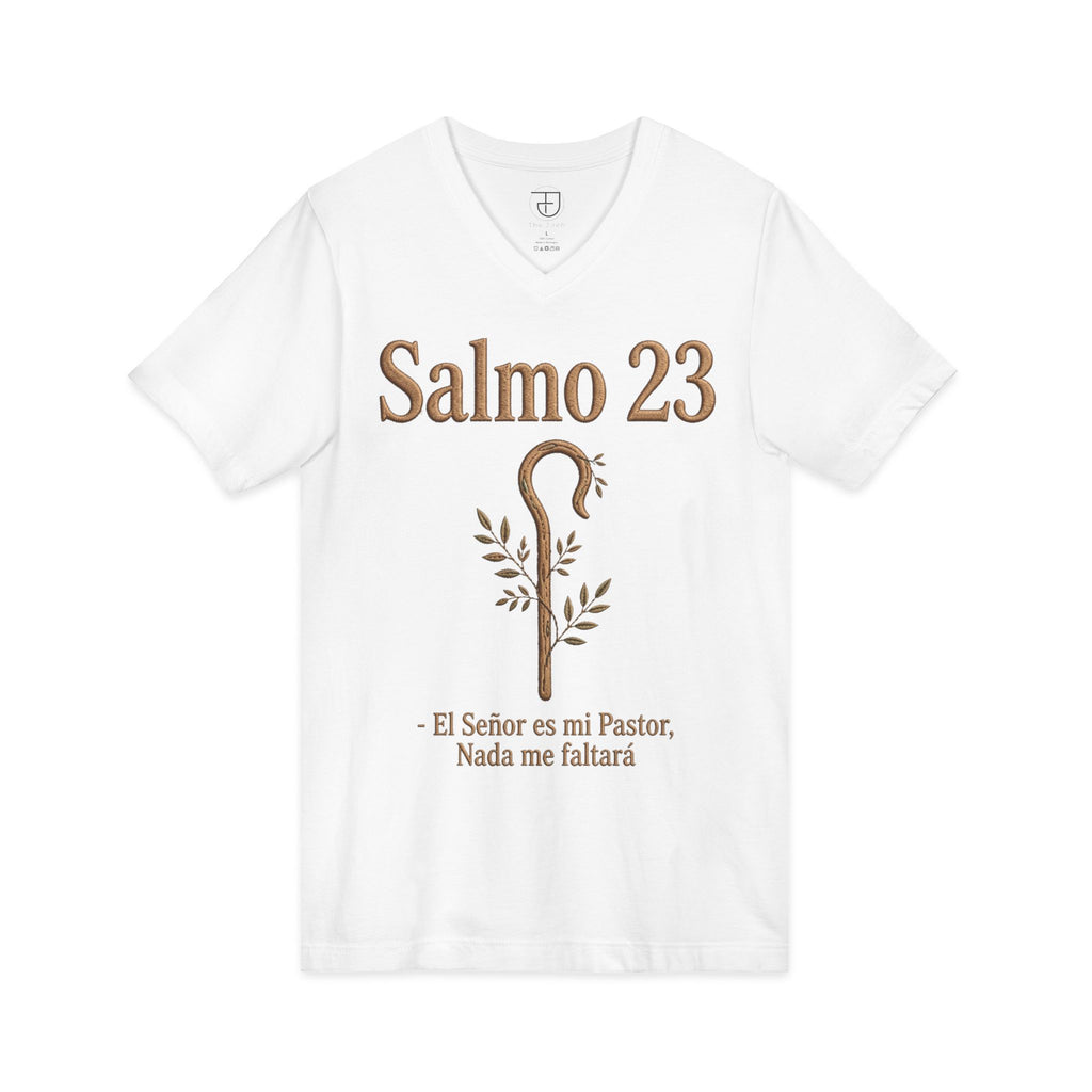 Unisex Jersey Short Sleeve V-Neck Tee