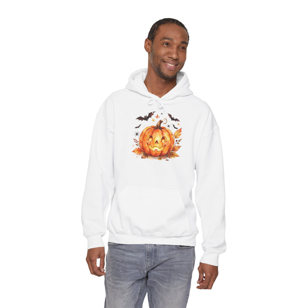 Cute Halloween Pumpkin Bats Sweatshirt - Fall Jack 0 Lantern Psalm 23:4