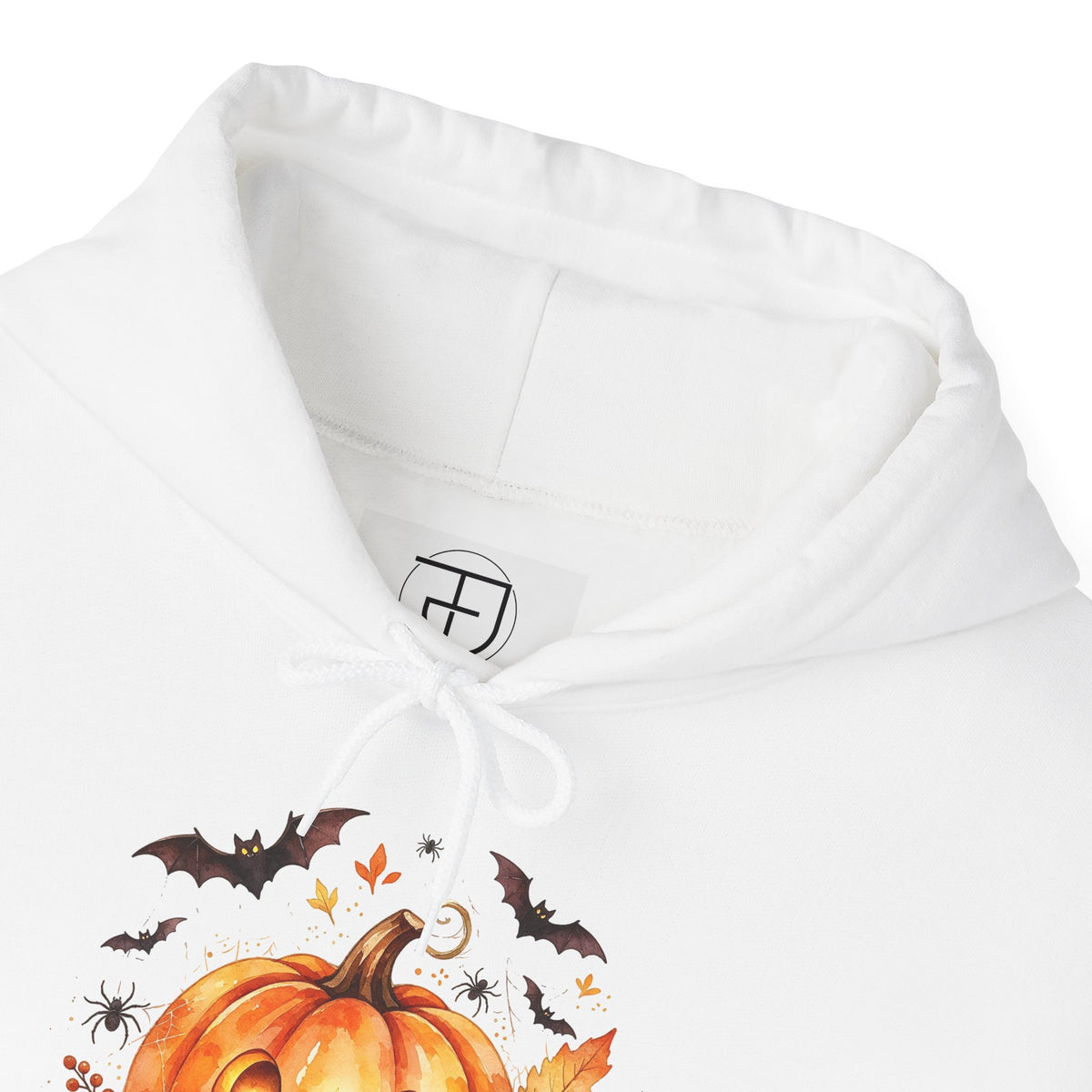 Cute Halloween Pumpkin Bats Sweatshirt - Fall Jack 0 Lantern Psalm 23:4