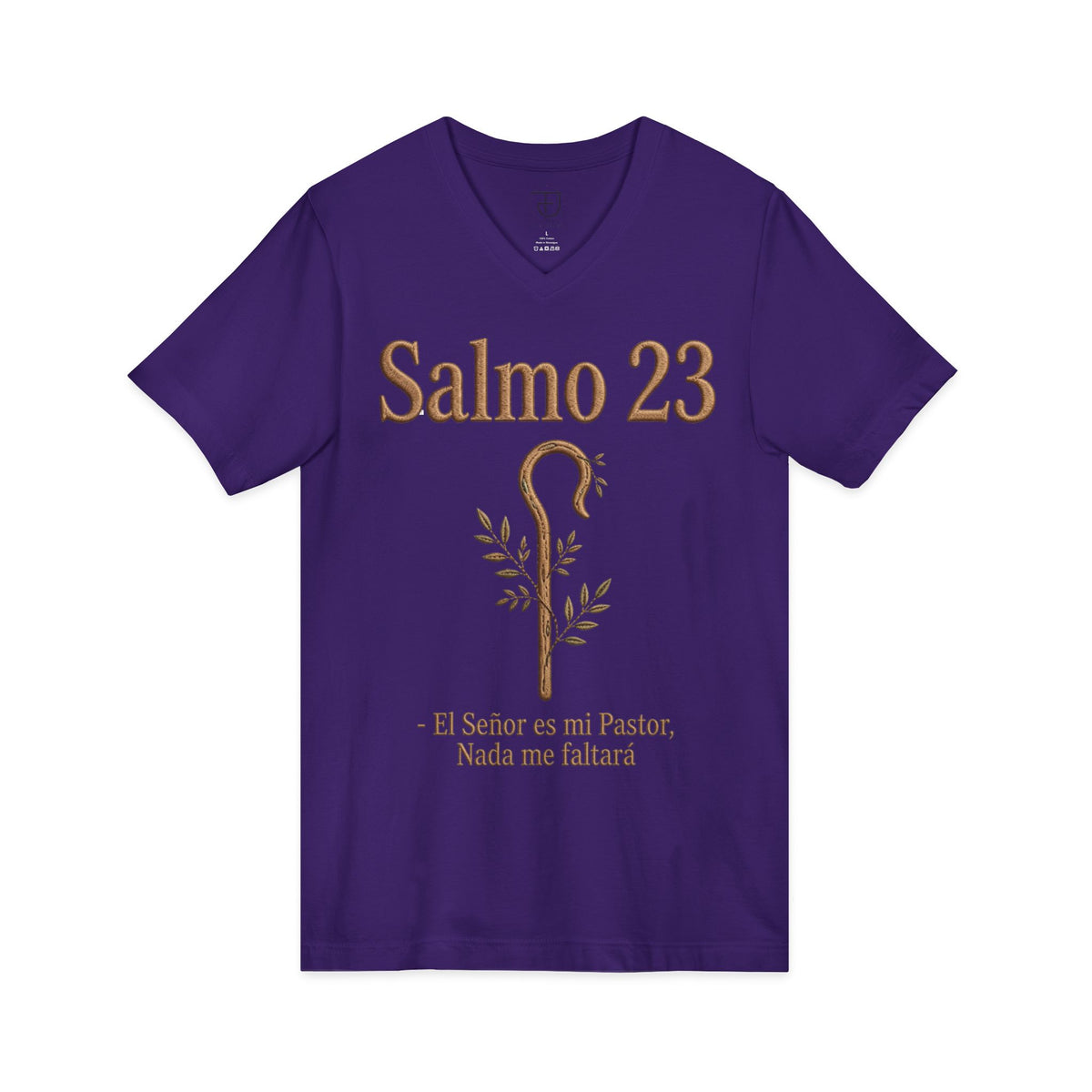 Unisex Jersey Short Sleeve V-Neck Tee