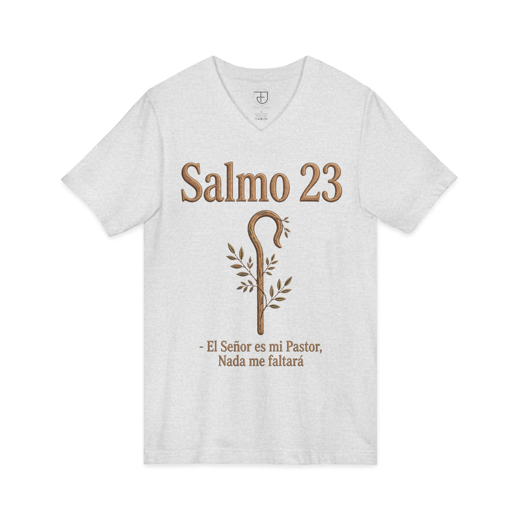Unisex Jersey Short Sleeve V-Neck Tee