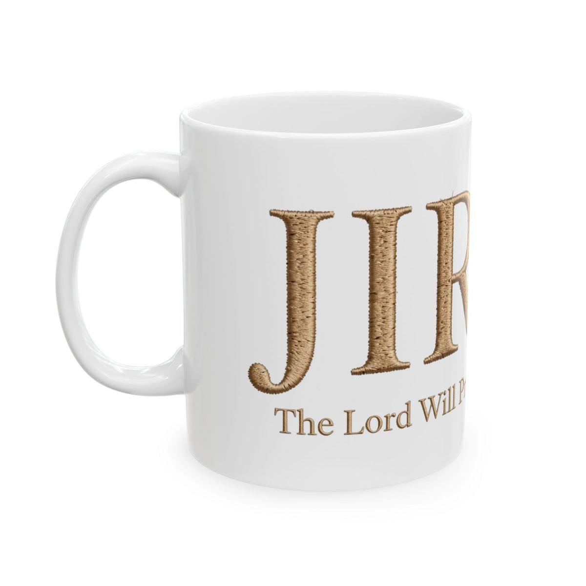 The Jireh Ceramic Mug - Minimalist Christian Coffee Mug | 11oz & 15oz | Faith Gift