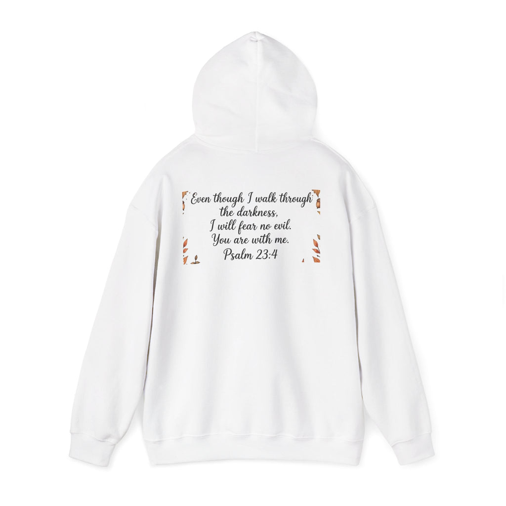 Cute Halloween Pumpkin Bats Sweatshirt - Fall Jack 0 Lantern Psalm 23:4