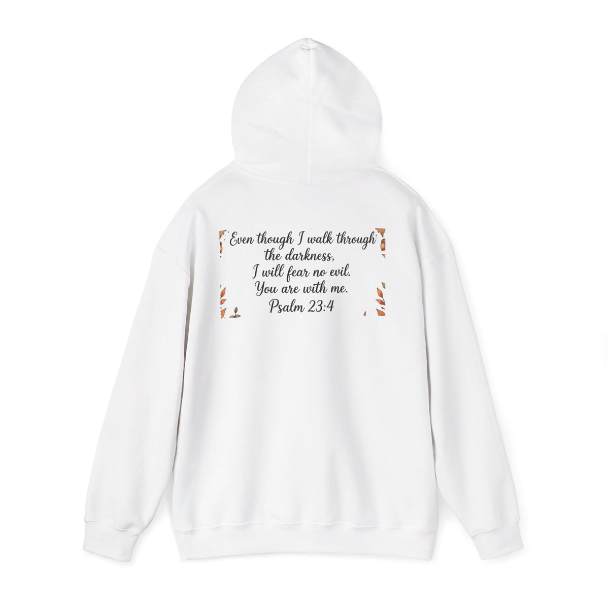 Cute Halloween Pumpkin Bats Sweatshirt - Fall Jack 0 Lantern Psalm 23:4