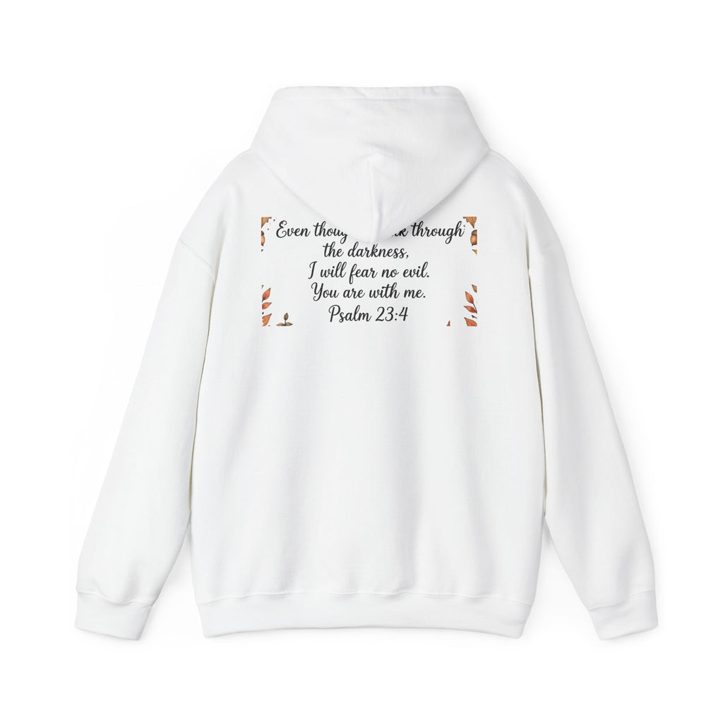 Cute Halloween Pumpkin Bats Sweatshirt - Fall Jack 0 Lantern Psalm 23:4