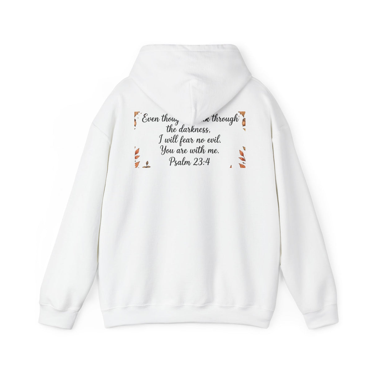 Cute Halloween Pumpkin Bats Sweatshirt - Fall Jack 0 Lantern Psalm 23:4