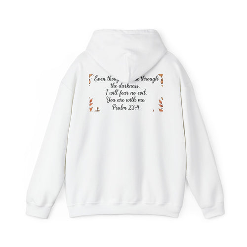 Cute Halloween Pumpkin Bats Sweatshirt - Fall Jack 0 Lantern Psalm 23:4