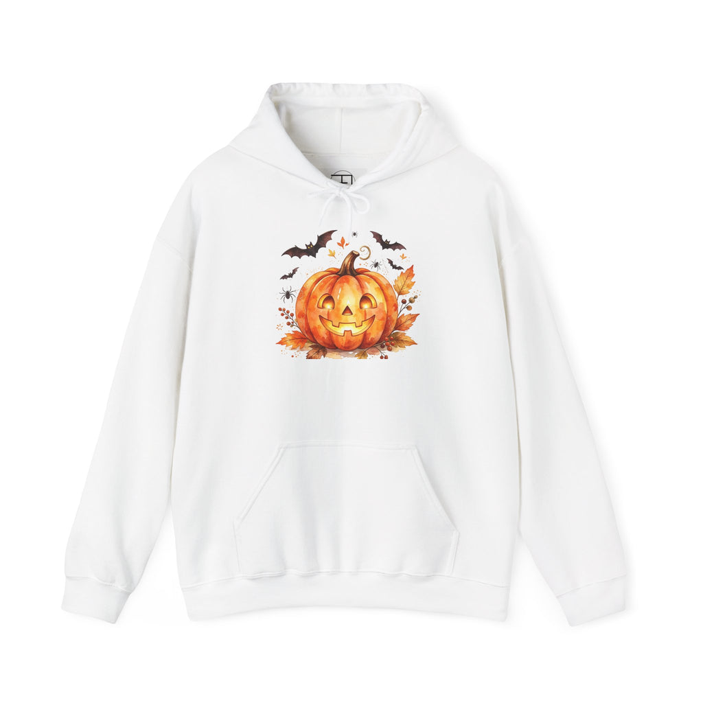 Cute Halloween Pumpkin Bats Sweatshirt - Fall Jack 0 Lantern Psalm 23:4