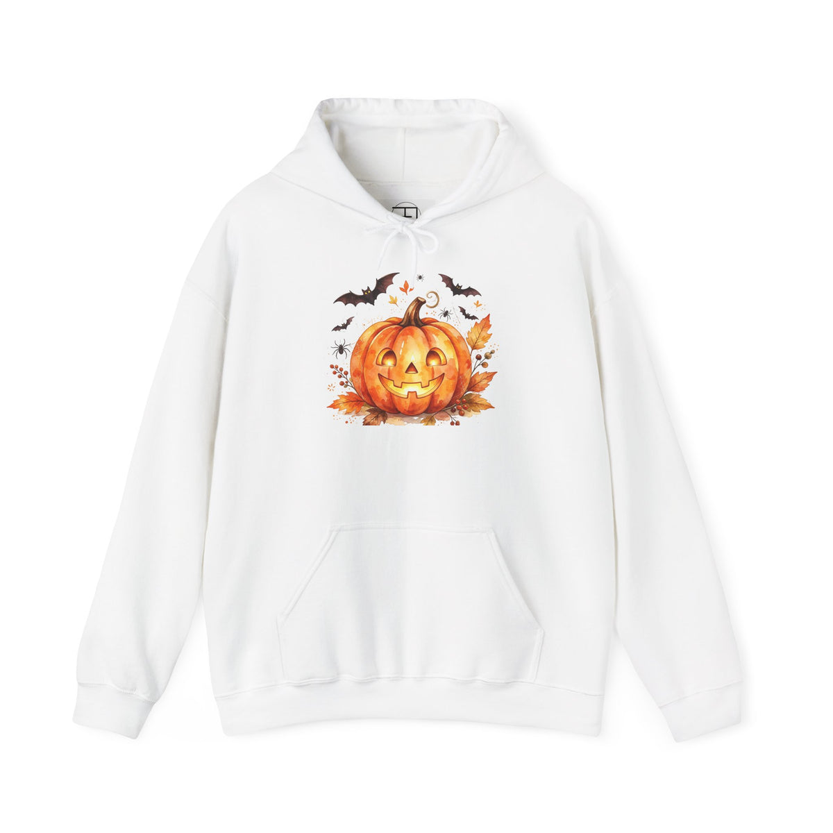 Cute Halloween Pumpkin Bats Sweatshirt - Fall Jack 0 Lantern Psalm 23:4