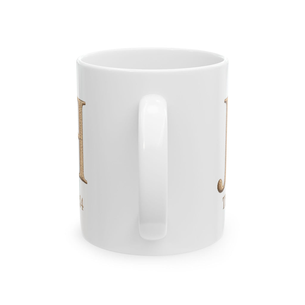 The Jireh Ceramic Mug - Minimalist Christian Coffee Mug | 11oz & 15oz | Faith Gift
